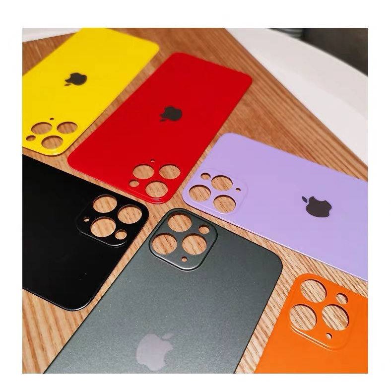 Stiker Film Belakang Full Cover Warna Matte Flexible Untuk Iphone 11 Pro Max