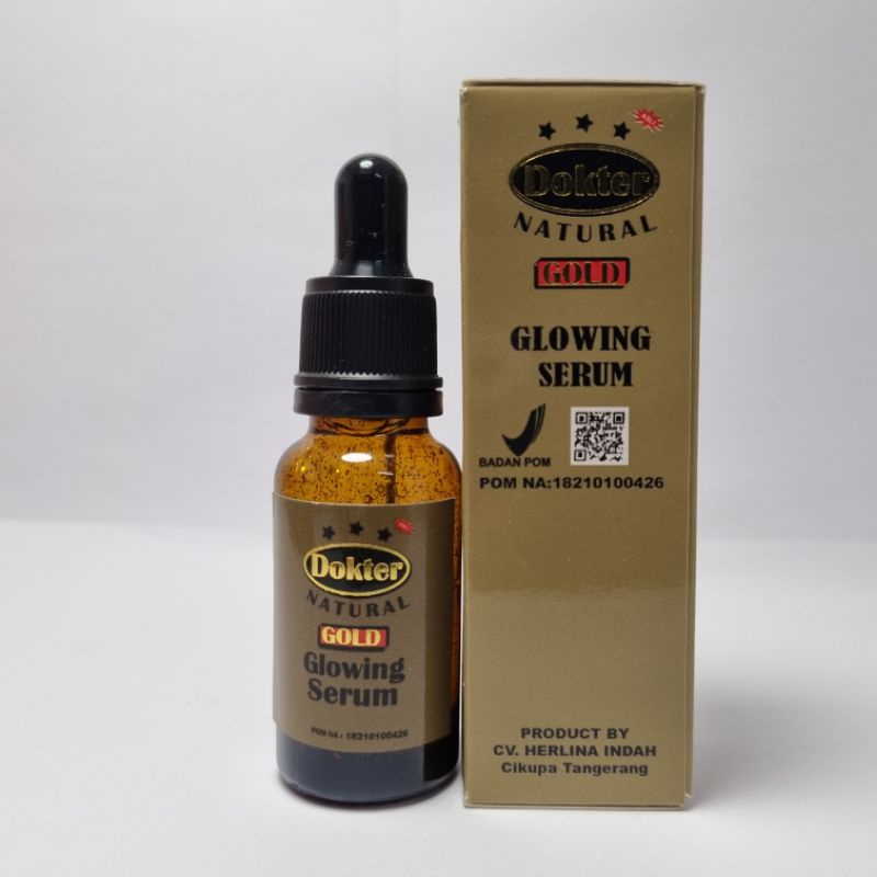 SERUM DR GOLD GLOWING BPOM 20 ml