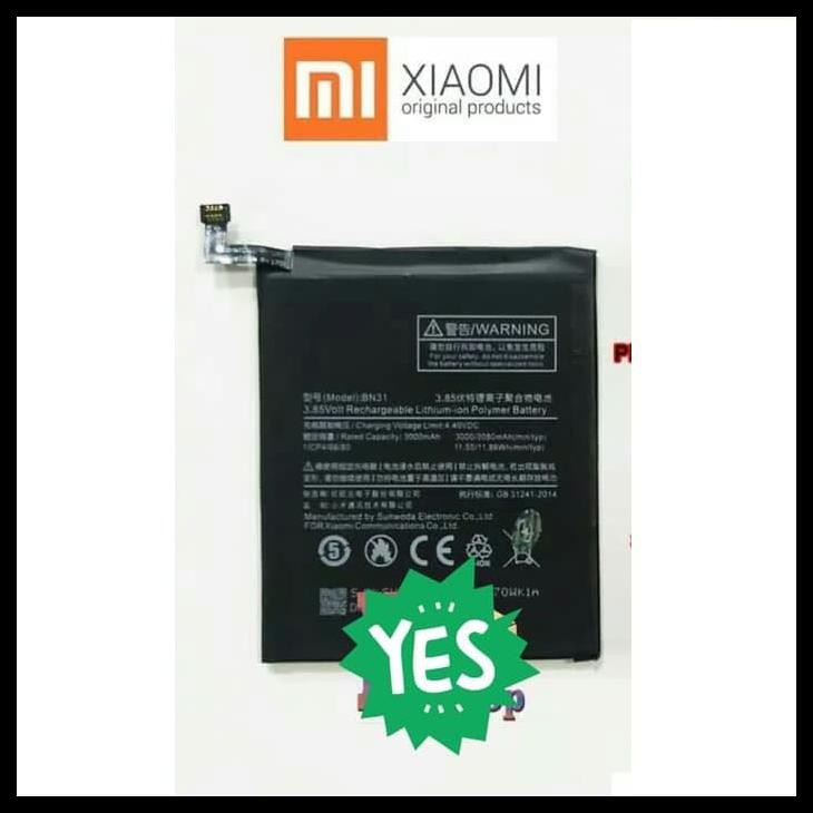 PROMO BATERAI XIAOMI MIA1 / MI A1 / BN31 / BN 31 BATRE