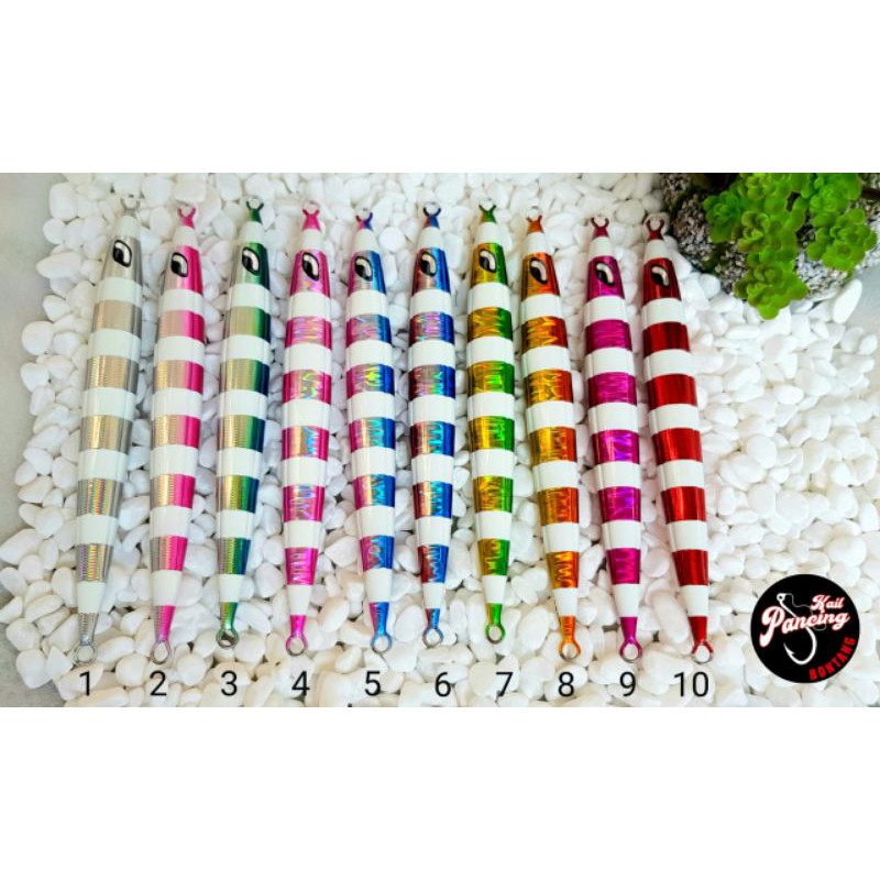 Metal Jig PebbleStick  100-300gram copy