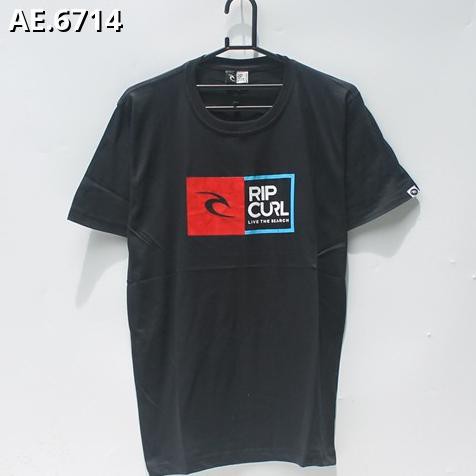 Jual Grosir Kaos | Kaos Ripcurl AE-6714 | Kaos | Baju Murah | Distro Pria Kekinian