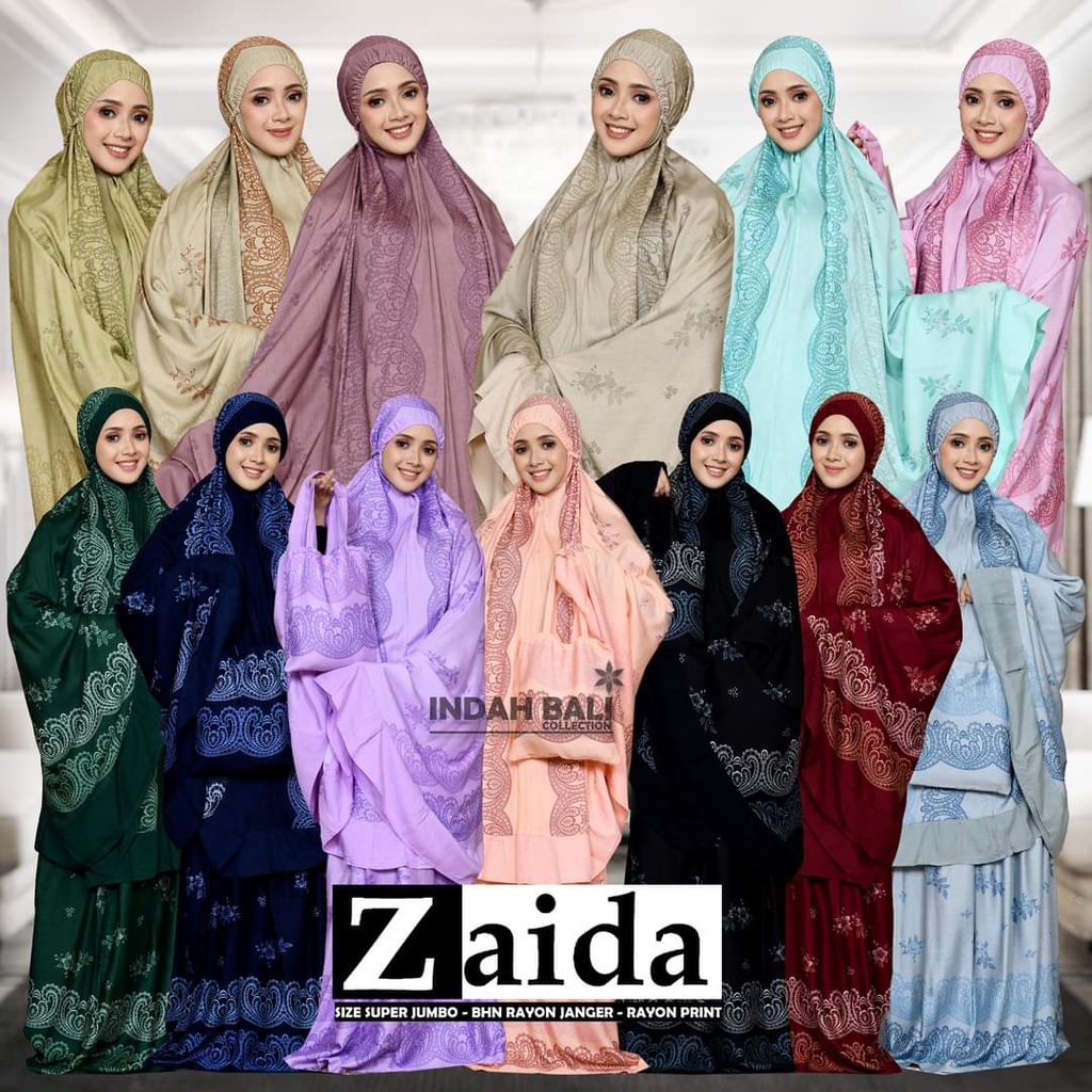 MUKENA BALI ZAIDA SUPER JUMBO