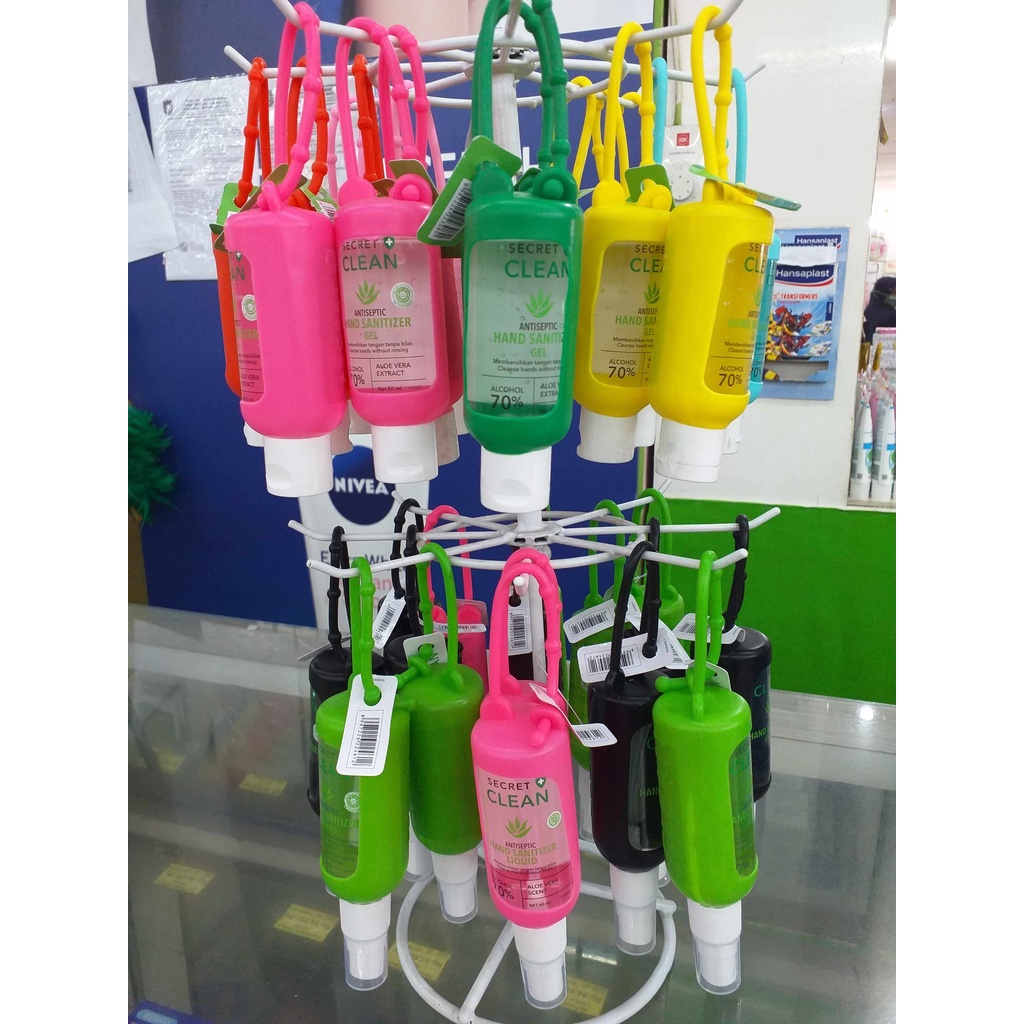 SECRET CLEAN HAND SANITIZER GEL & LIQUID