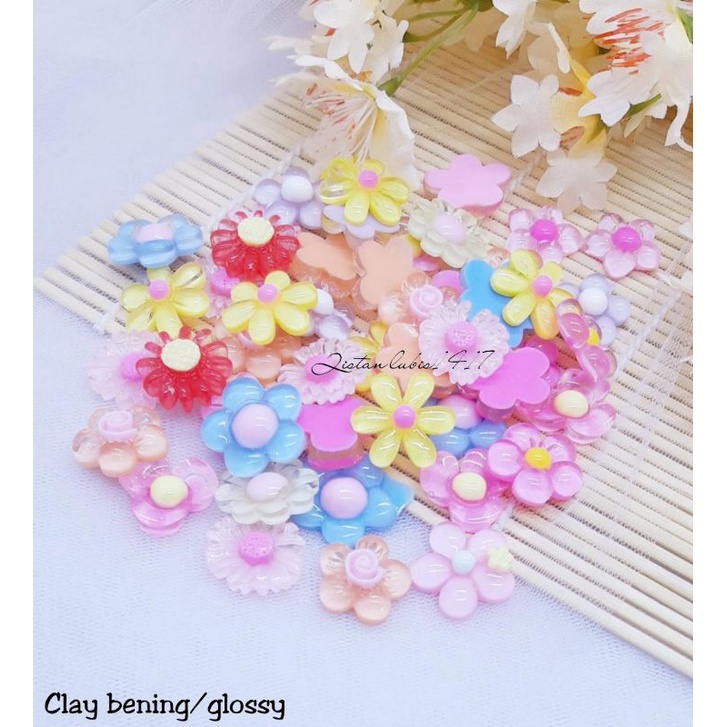 Clay bening/glossy ecer per 1 pcs