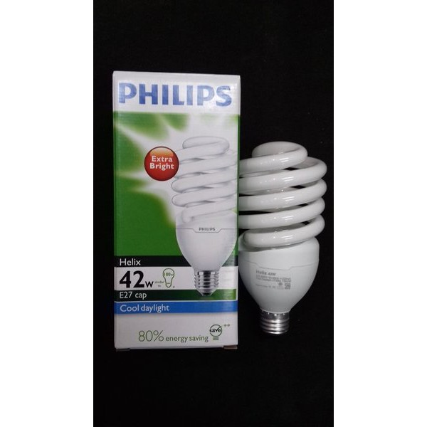 Lampu PHILIPS tornado helix 45 watt 45w 45watt 45 w spiral philips