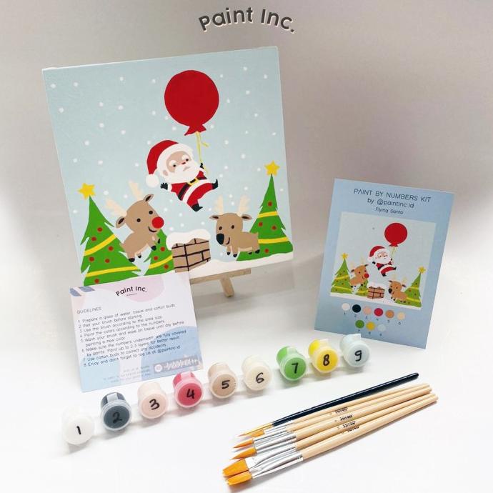 

Paint by Numbers Kit: Christmas Edition | Paint Inc ID | Painting Kit