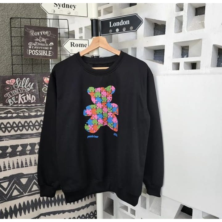 Sweater Wanita Grosir Berkualitas - Puzle Bear