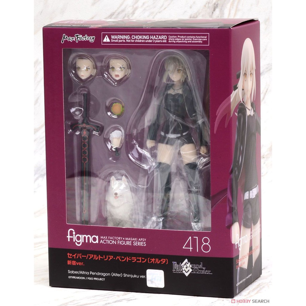 figma 418 Saber/Altria Pendragon (Alter) Shinjuku Ver. Max Factory