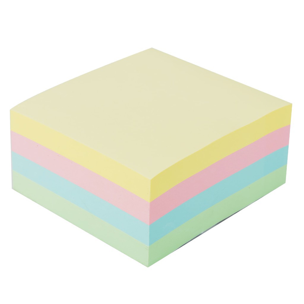 

RB DELI Sticky Notes Memo Tempel 4 Warna Tumpuk 76x76mm - EA01703