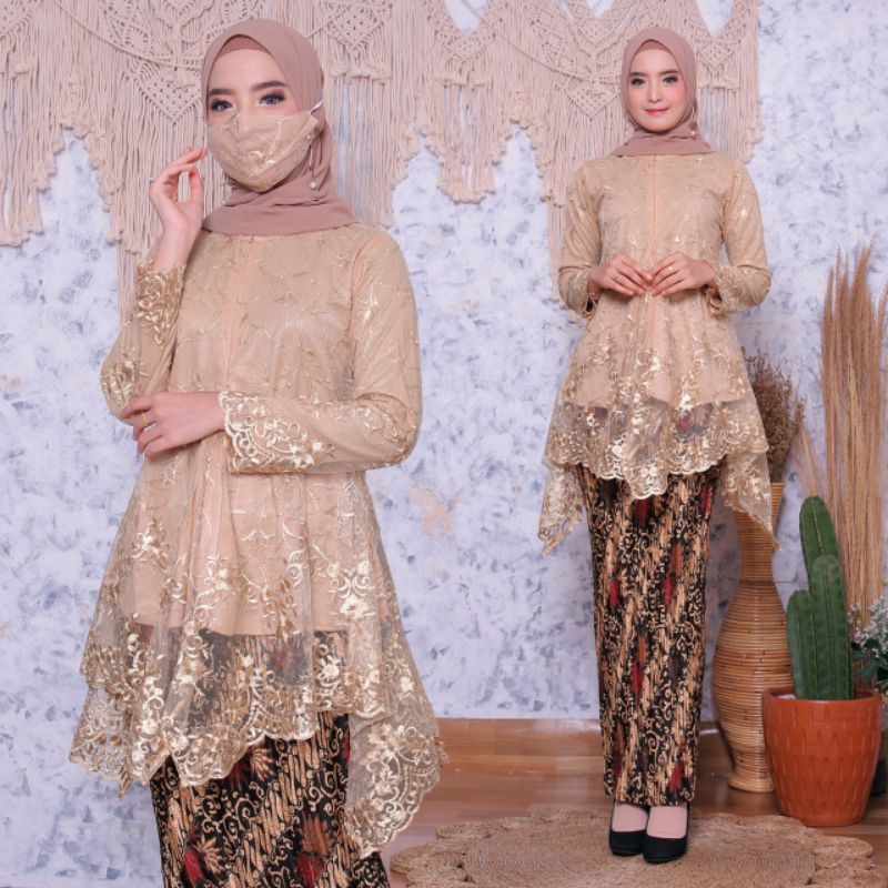 BISA COD/REAL PICT SETELAN KEBAYA TUNIK BUSUI/KEBAYA WISUDA MURAH/BY MJ