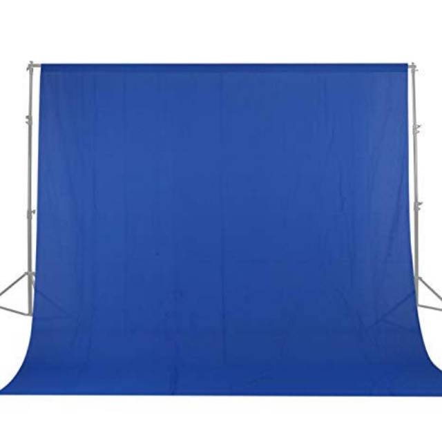 Background Foto Biru Blue Screen 3x28m Shopee Indonesia