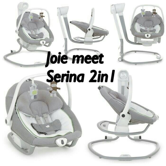 Bouncer Joie Serina 2in1 Baby Swing Elektrik Otomatis