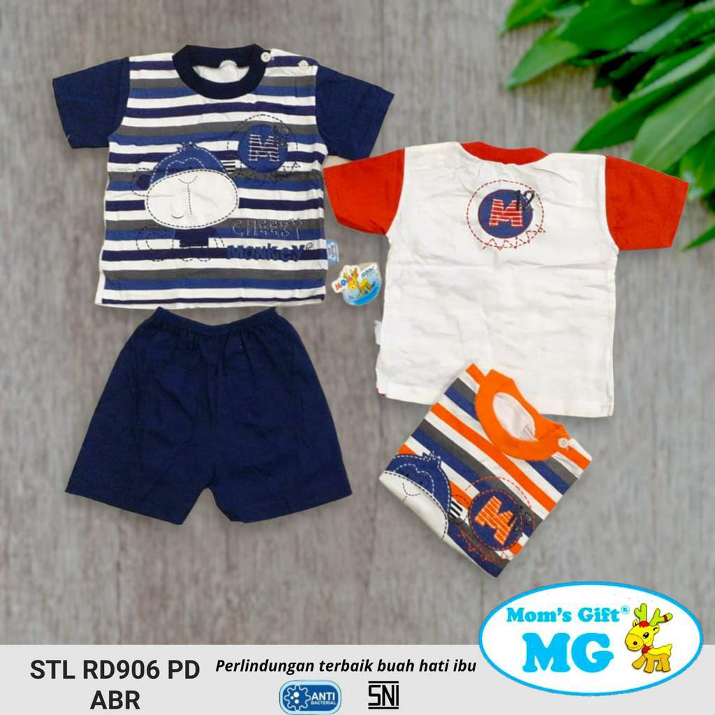 [MG 20] Baju Bayi laki-laki  bahan kaos premium 2-9 bulan