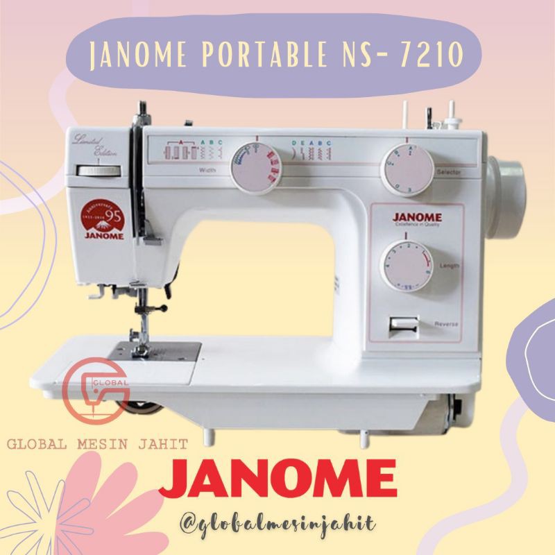 Mesin Jahit Janome NS-7210