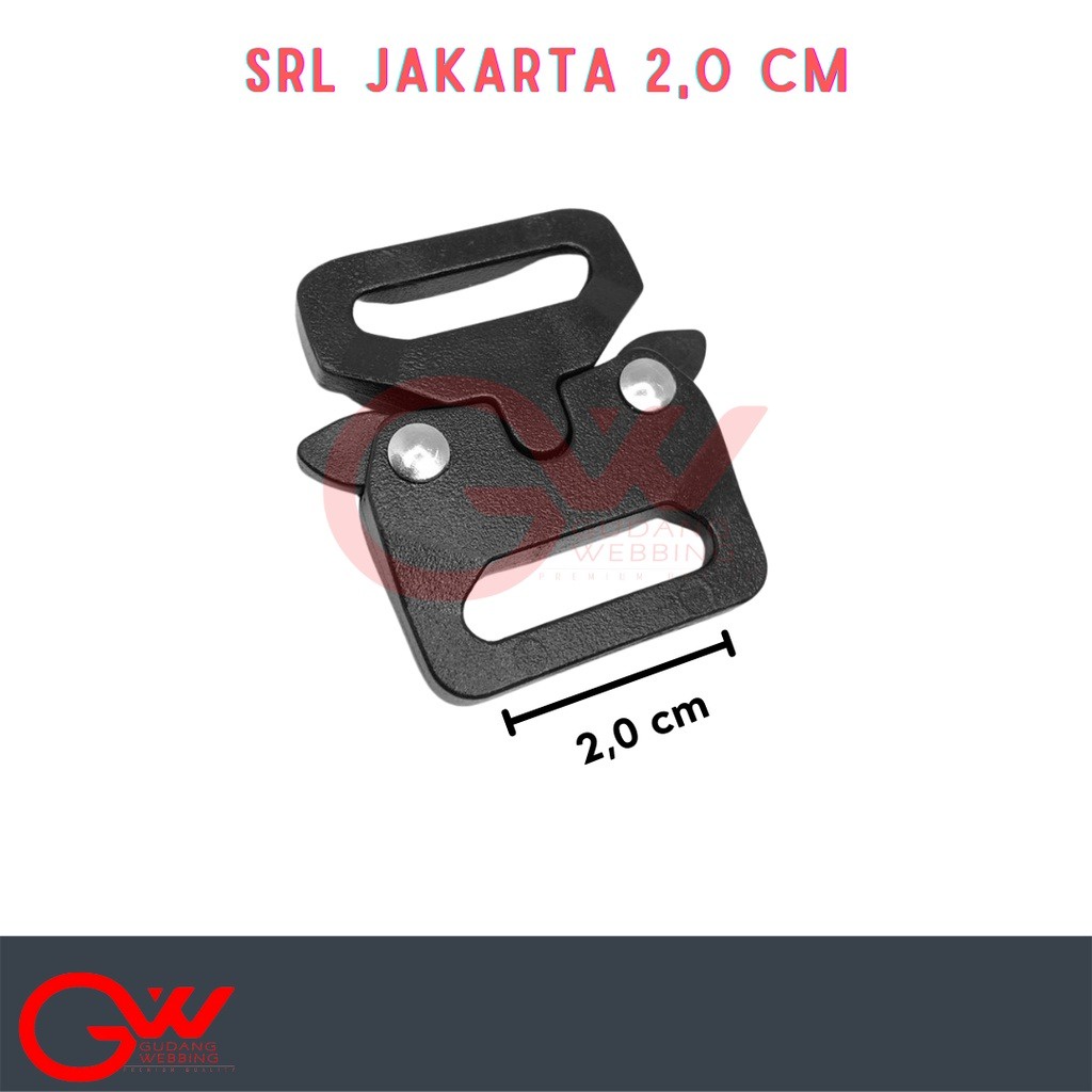 Kunci Sodok / Selot / Buckle / SRL JAKARTA 2,0 CM - ECERAN