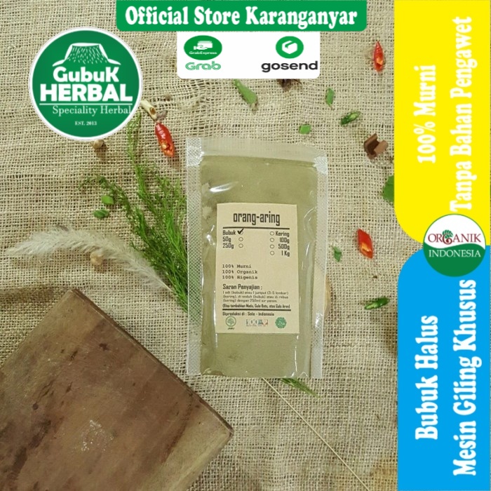 

BUBUK URANG ARING ORANG ARING 100 GRAM - Eclipta Prostrata - HALUS - ASLI - TANPA CAMPURAN