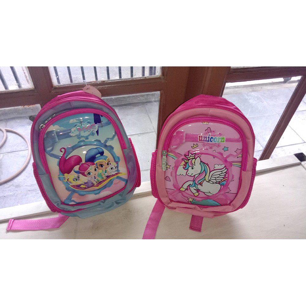 DISKON MGM 23 COD Tas Ransel Anak Kecil Sekolah Anak TK Motif Doraemon Karakter / BackPack Anak