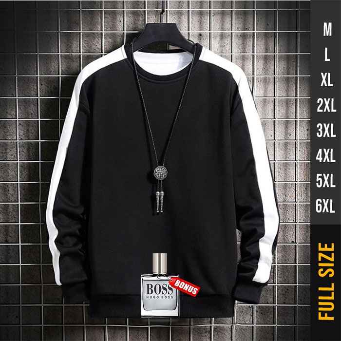 SWEATER PRIA OVERSIZE SWITER CREWNECK SWEATSHIRT SWEATER PRIA  BIG KOMBINASI