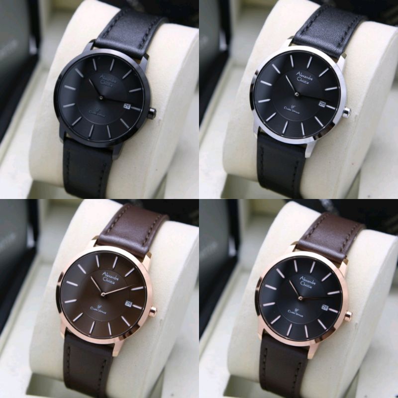 Jam Tangan Wanita Alexandre Christie Ac 8653 Original Include Box