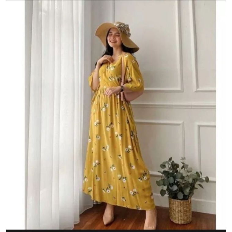 HOME DRESS KIMONO PANJANG // BAJU TIDUR KIMONO