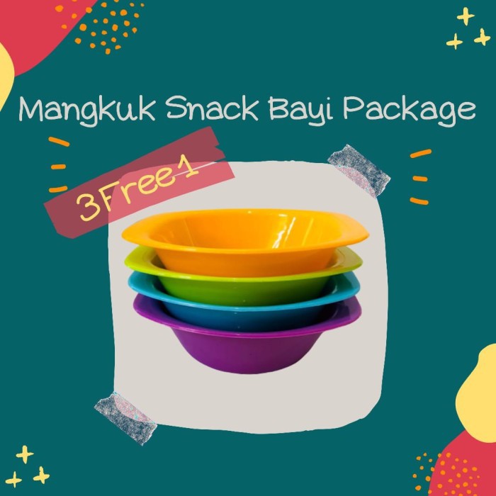 Mangkok Bayi Nia BPA FREE  4in1