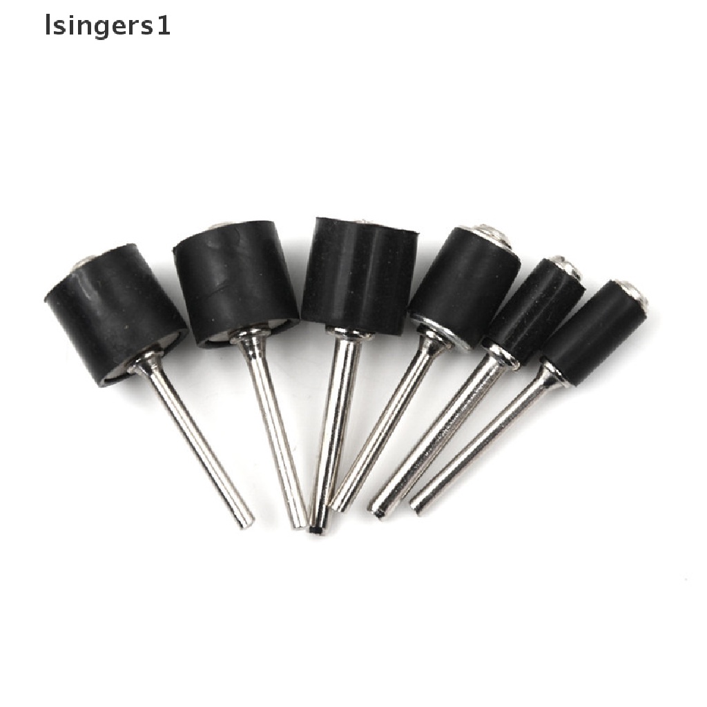 (lsingers1) 6pcs Mata Bor Mandrel 1 / 4 1 / 8 Shank 6.35-12.7mm