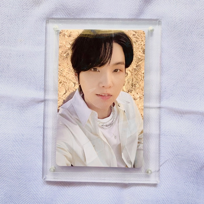 POB WEVERSE PROOF SUGA MIN YOONGI AKRILIK ACRILYC PC PHOTOCARD IN THE SEOM JUNGKOOK JK PROOF ALBUM B