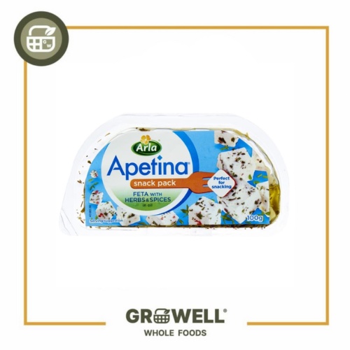 

ARLA APETINA WHITE CHEESE FETA WITH SPICE 100GR