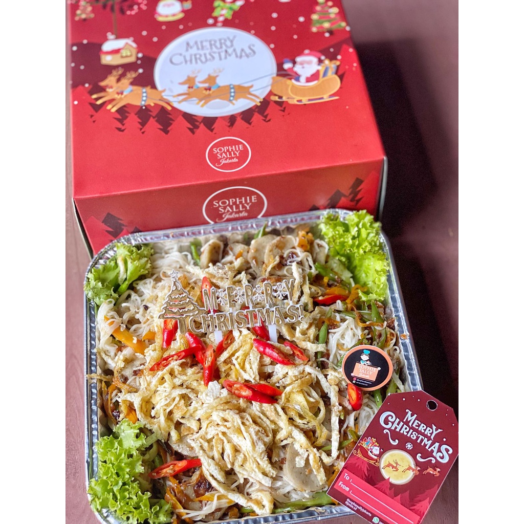 

HAMPERS MIE GORENG NATAL / CHRISTMAS EDITION, READY NOTE TGL!