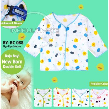 Baju bayi Newborn PRINT Katun Tebal Lengan Panjang BC-088 Pakaian Kaos Anak Bayi Laki laki perempuan