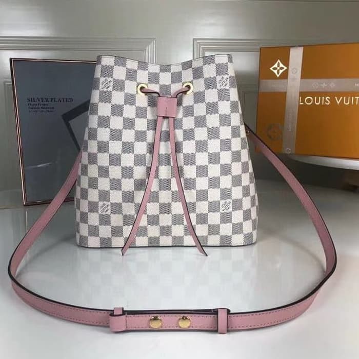 Unik Tas LV Louis Vuitton Noe Neo Damier Azur Shoulder Bag Berkualitas | Shopee Indonesia