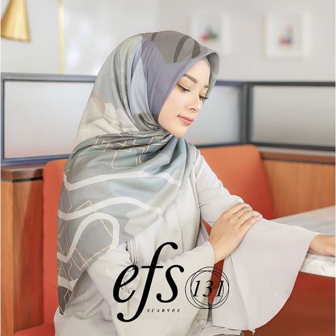 Efs Store Hijab - Efs 131 - Printed Voal
