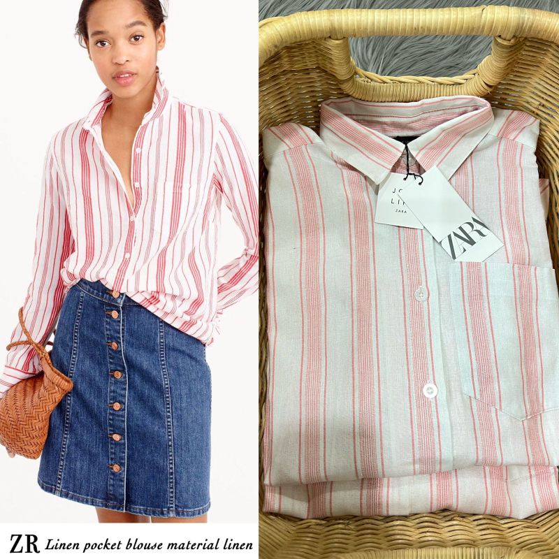 Zr Linen cotton shirt