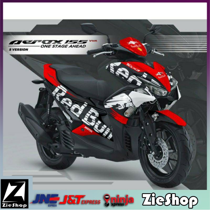 Decal aerox 155 full body bahan laminasi glossy dan doff Sticker motor aerox full variasi murah