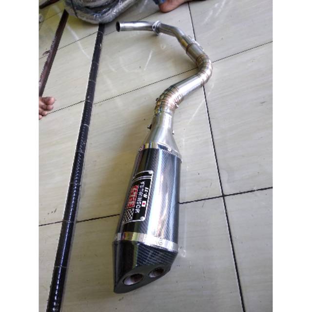Knalpot YOSHIMURA R11 DOBEL HOLE FOR NMAX PCX AEROX ADV