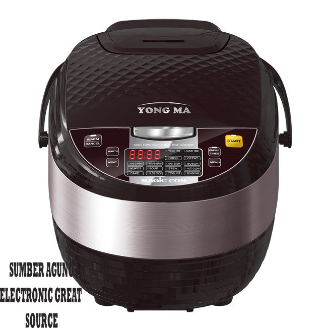 Rice Cooker Digital Yong Ma Yongma 8027 2Liter Penanak Penghangat Nasi