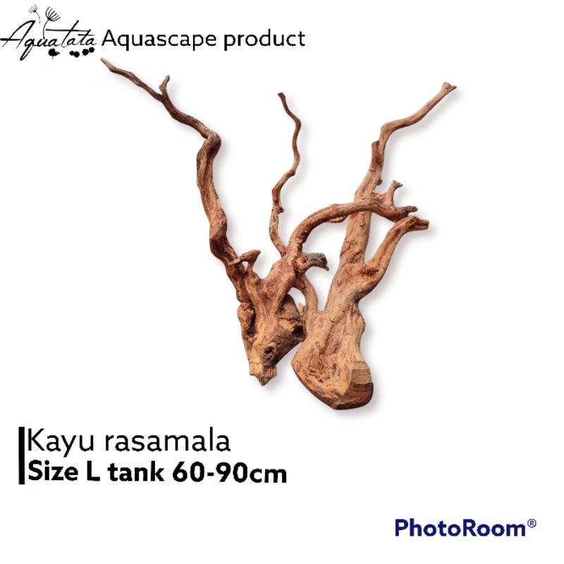 kayu aquascape aquarium/akar rasamala /kayu rasamala L