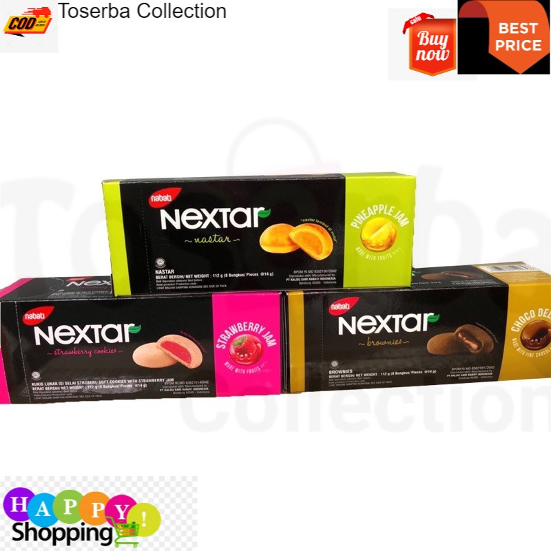 

Toserba Collection Nextar Biscuit Pie Box 8x14gr 106g Bandung - Cimahi