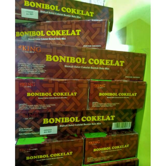 

1KARTON COKLAT BONIBOL ISI 4 TOPLES