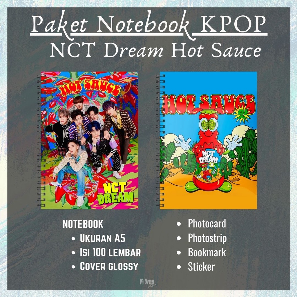 

NCT Dream Notebook Hot Sauce