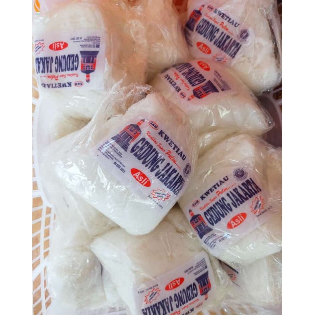 ✔SJLSTORE Kwetiau Basah Halal MUI / Kwetiaw Basah / Kue Tiau / Kuetiau Chinese Food Mi Tow Mie Beras