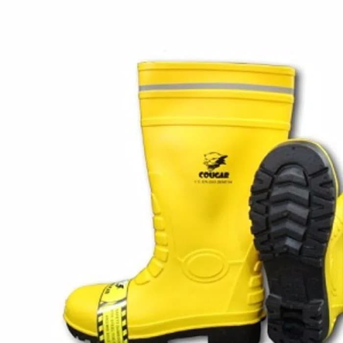 Kusus Hari ini Sepatu Boot Cougar Gumboot Yellow 1911 Murah