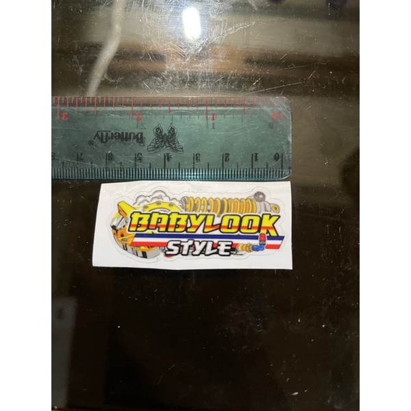 stiker motor mobil universal baby look style