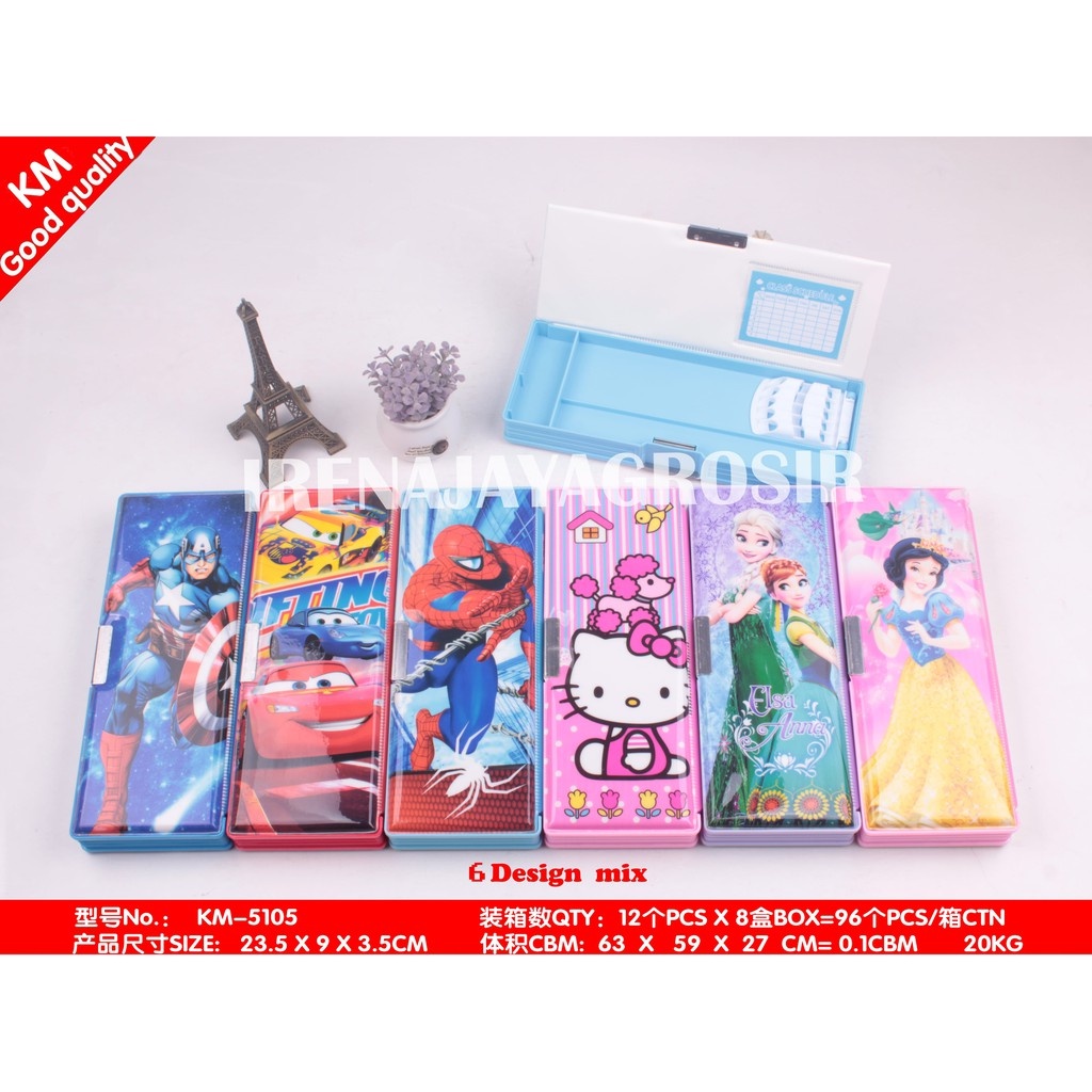 

KOTAK PENSIL KARAKTER DISNEY LUCU TEMPAT PENSIL ANAK SEKOLAH