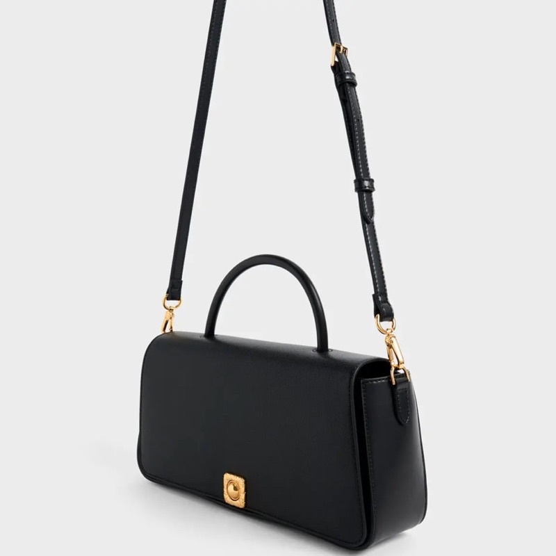 Tas Bahu Wanita C Evis Elongated Handle Trapeze