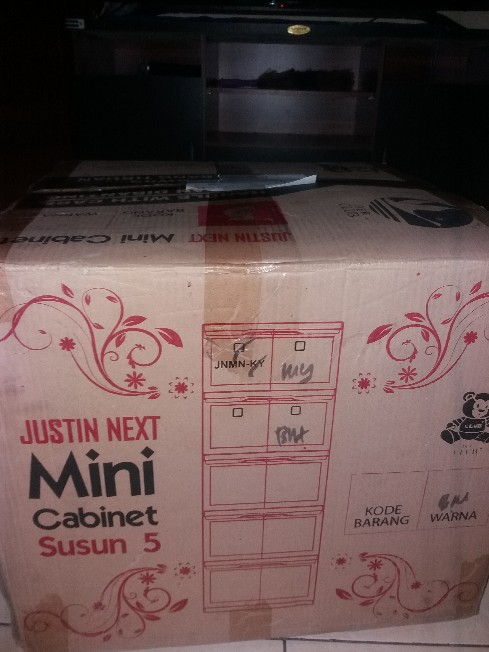 Lemari Plastik Mini My Susun 5 Lemari Pakian Plastik Minimalis S/5