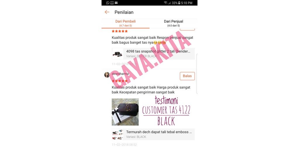 Toko Online Gaya  Kita Shopee Indonesia