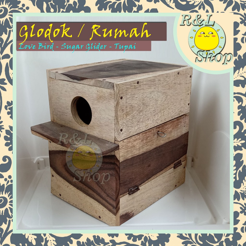 Glodok - Sarang Burung Lovebird - Parkit - Falk - Rumah Sugar Glider