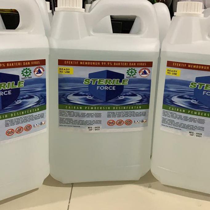 

Desinfektan Isi 5 Liter Link Khusus Gojek - Odourless