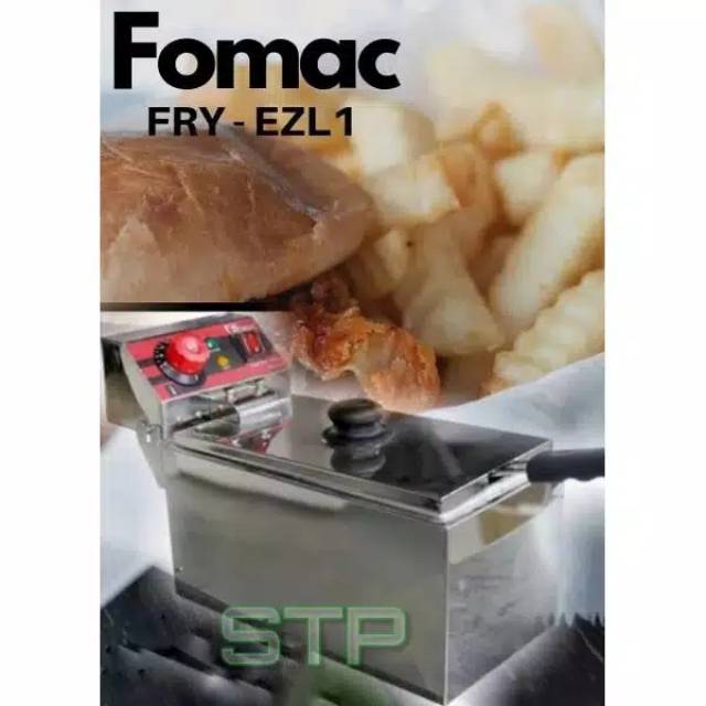 Deep dryer fomac FRY EZL 1penggorengan listrik penggorengan kentang